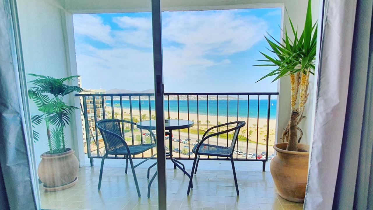 Cozy Beach-Front Studio With Amazing Sea View Empuriabrava Eksteriør bilde
